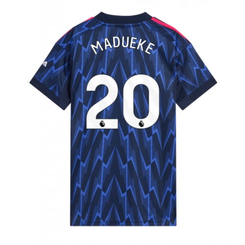Arsenal Noni Madueke #20 Replika Udebanetrøje Dame 2025-26 Kortærmet Arsenal Noni Madueke #20 Replika Udebanetrøje Dame 2025-26 Kortærmet